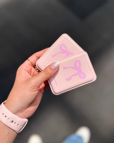 Pink BoW Wallet🎀(00201759)