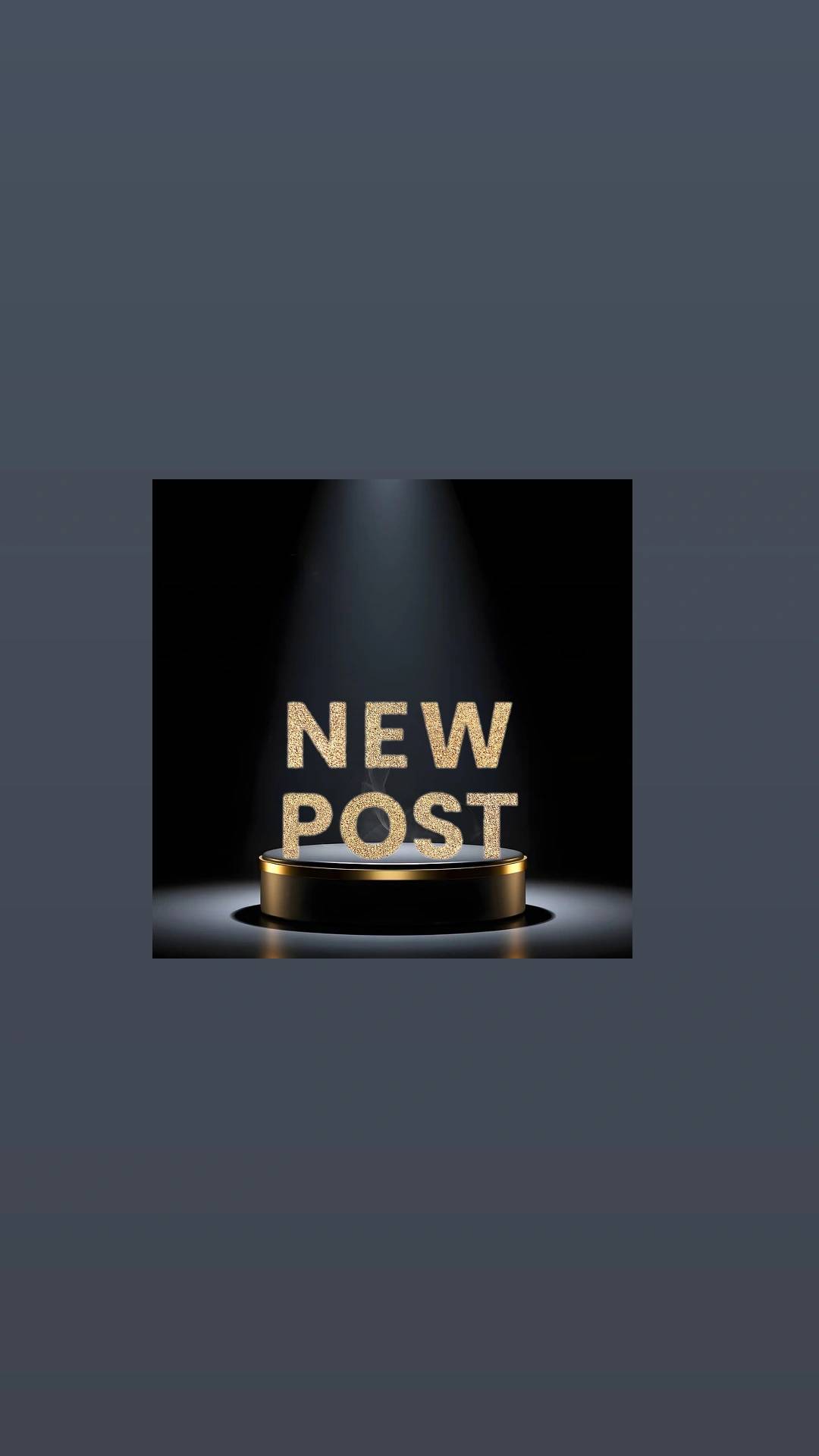 New POST