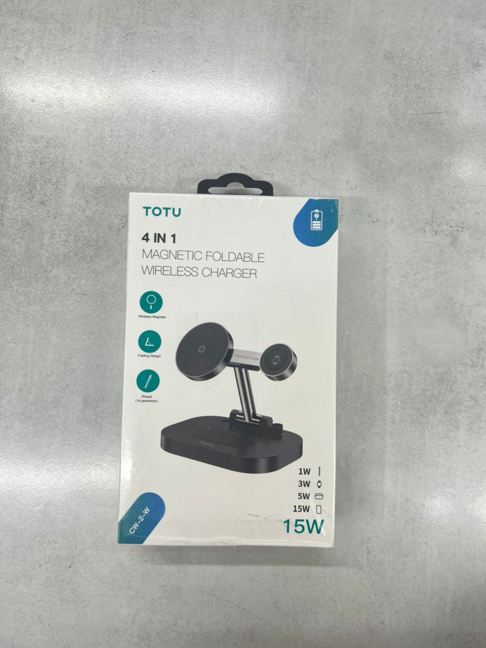 استند وایرلس شارژر TOTU CW-2-W