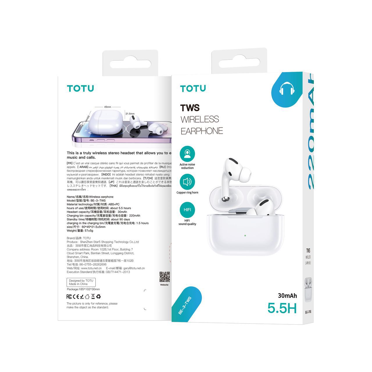 BE-3-TWS AIRPOD PRO