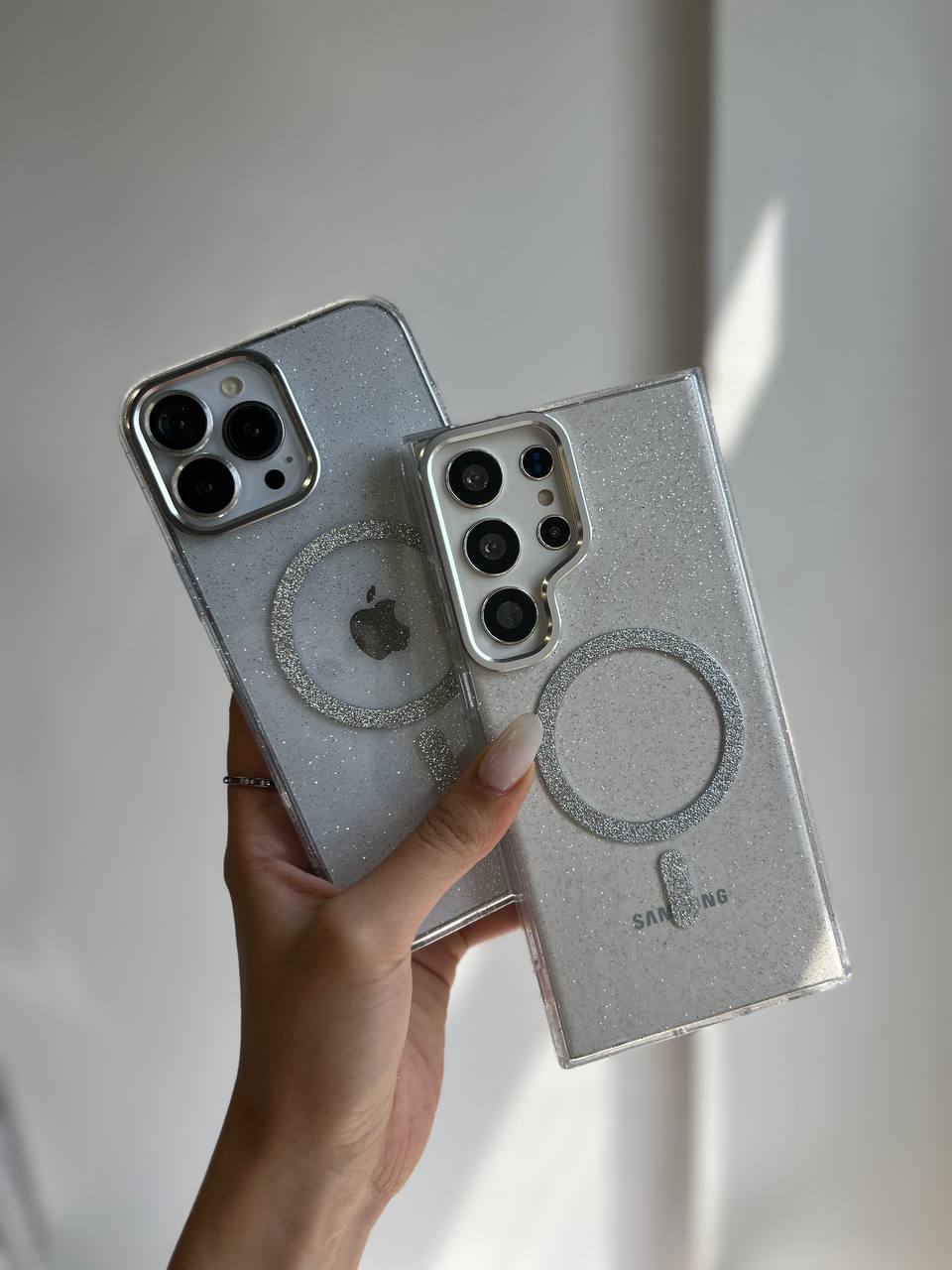 کاور شفاف شاین مگ سیف دار گوشی آیفون 12 پرومکس